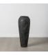 JARRÓN GRIS FIBRA DE CEMENTO DECORACIÓN 38 X 38 X 100 CM