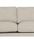 SOFÁ 3 PLAZAS BEIGE TEJIDO SIENA 222 X 95 X 80 CM