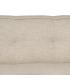 SOFÁ 3 PLAZAS BEIGE TEJIDO SIBARIS 218 X 102 X 77 CM