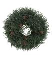 Green PVC centrepiece 23 x 23 cm