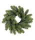 CORONA VERDE PVC DECORACIÓN 30 X 30 CM