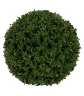 BOLA BOJ VERDE PVC DECORACIÓN 20 X 20 CM