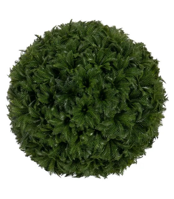 BOLA BOJ VERDE PVC DECORACIÓN 20 X 20 CM