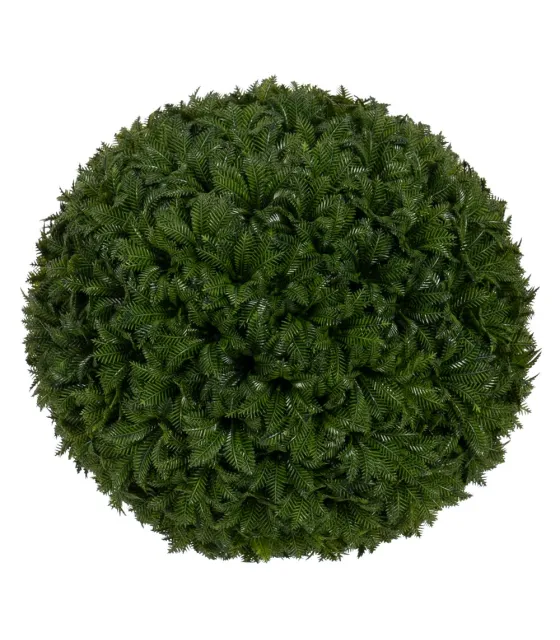 BOLA BOJ VERDE PVC DECORACIÓN 24 X 24 CM