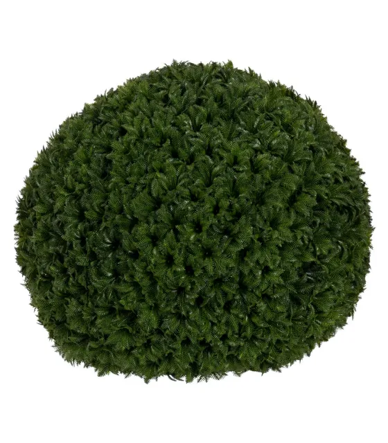 BOLA BOJ VERDE PVC DECORACIÓN 38 X 38 CM