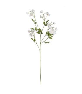 FLOR CEREZO BLANCO POLIÉSTER-POLIETILENO 88 CM
