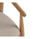 SILLA NATURAL TEJIDO-MADERA SALÓN 56,50 X 57 X 76,50 CM