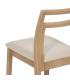 SILLA NATURAL-BEIGE TEJIDO-MADERA 41 X 50 X 81 CM