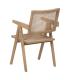 SILLA NATURAL MADERA CONTRACT 52,50 X 54 X 86 CM