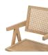 SILLA NATURAL MADERA CONTRACT 52,50 X 54 X 86 CM