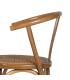 SILLA MIEL MADERA-RATÁN 55 X 50 X 81 CM