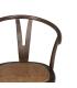 SILLA CHOCOLATE MADERA-RATÁN 55 X 50 X 81 CM