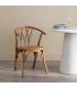 SILLA MIEL MADERA-RATÁN 55 X 50 X 81 CM