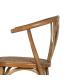 SILLA MIEL MADERA-RATÁN 55 X 50 X 81 CM