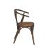 SILLA CHOCOLATE MADERA-RATÁN 55 X 50 X 81 CM