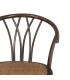 SILLA CHOCOLATE MADERA-RATÁN 55 X 50 X 81 CM