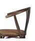 SILLA CHOCOLATE MADERA-RATÁN 55 X 50 X 81 CM