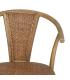 SILLA MARRÓN MADERA-RATÁN 55 X 50 X 81 CM