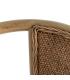 SILLA MARRÓN MADERA-RATÁN 55 X 50 X 81 CM