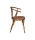 SILLA MIEL MADERA-RATÁN 55 X 50 X 81 CM