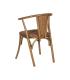 SILLA MIEL MADERA-RATÁN 55 X 50 X 81 CM