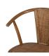 SILLA MIEL MADERA-RATÁN 55 X 50 X 81 CM