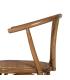 SILLA MIEL MADERA-RATÁN 55 X 50 X 81 CM
