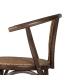 SILLA CHOCOLATE MADERA-RATÁN 55 X 50 X 81 CM