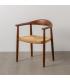 SILLA MARRÓN MADERA 63 X 44 X 77,50 CM