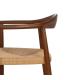 SILLA MARRÓN MADERA 63 X 44 X 77,50 CM