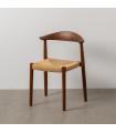 SILLA MARRÓN MADERA 43 X 44,80 X 76,50 CM