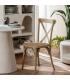 SILLA NATURAL POLIPROPILENO CONTRACT 50 X 41,50 X 89 CM