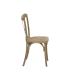 SILLA NATURAL POLIPROPILENO CONTRACT 50 X 41,50 X 89 CM