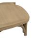 SILLA NATURAL POLIPROPILENO CONTRACT 50 X 41,50 X 89 CM