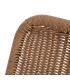 SILLA NATURAL PE-ACERO SALÓN 52 X 57 X 82 CM