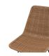 SILLA NATURAL PE-ACERO SALÓN 47 X 59 X 84 CM