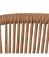 SILLA NATURAL PE-ACERO SALÓN 57 X 58 X 81 CM