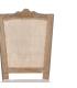 SILLA NATURAL-BLANCO MADERA-RATÁN SALÓN 44 X 48 X 98 CM