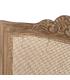 SILLA NATURAL-BLANCO MADERA-RATÁN SALÓN 44 X 48 X 98 CM