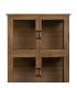 VITRINA NATURAL MADERA DE ABETO 72 X 39 X 116 CM