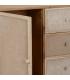 MUEBLE RECIBIDOR NATURAL DM-MADERA 75,50 X 37 X 75,50 CM