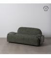 Green fabric living room sofa 180 x 92 x 70 cm