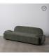 SOFÁ VERDE TEJIDO SALÓN 222 X 92 X 70 CM