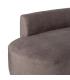 SOFÁ 3 PIEZAS GRIS TEJIDO SALÓN 405 X 112 X 70 CM