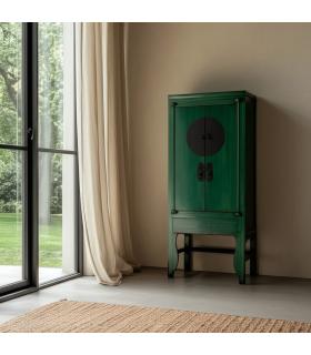 ARMARIO VERDE MADERA-MDF 83,50 X 45 X 195 CM
