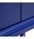 Closet "Cabinet" blue fir wood 68 x 36 x 131 cm