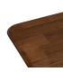 MESA COMEDOR MARRÓN-NEGRO MADERA-METAL 180 X 80 X 76 CM
