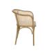 SILLA NATURAL MADERA-RATÁN 56 X 58 X 77 CM