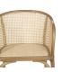 SILLA NATURAL MADERA-RATÁN 56 X 58 X 77 CM