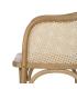 SILLA NATURAL MADERA-RATÁN 56 X 58 X 77 CM